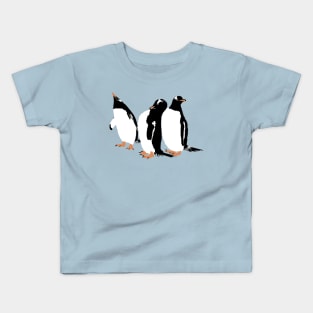 Gentoo Penguins Kids T-Shirt